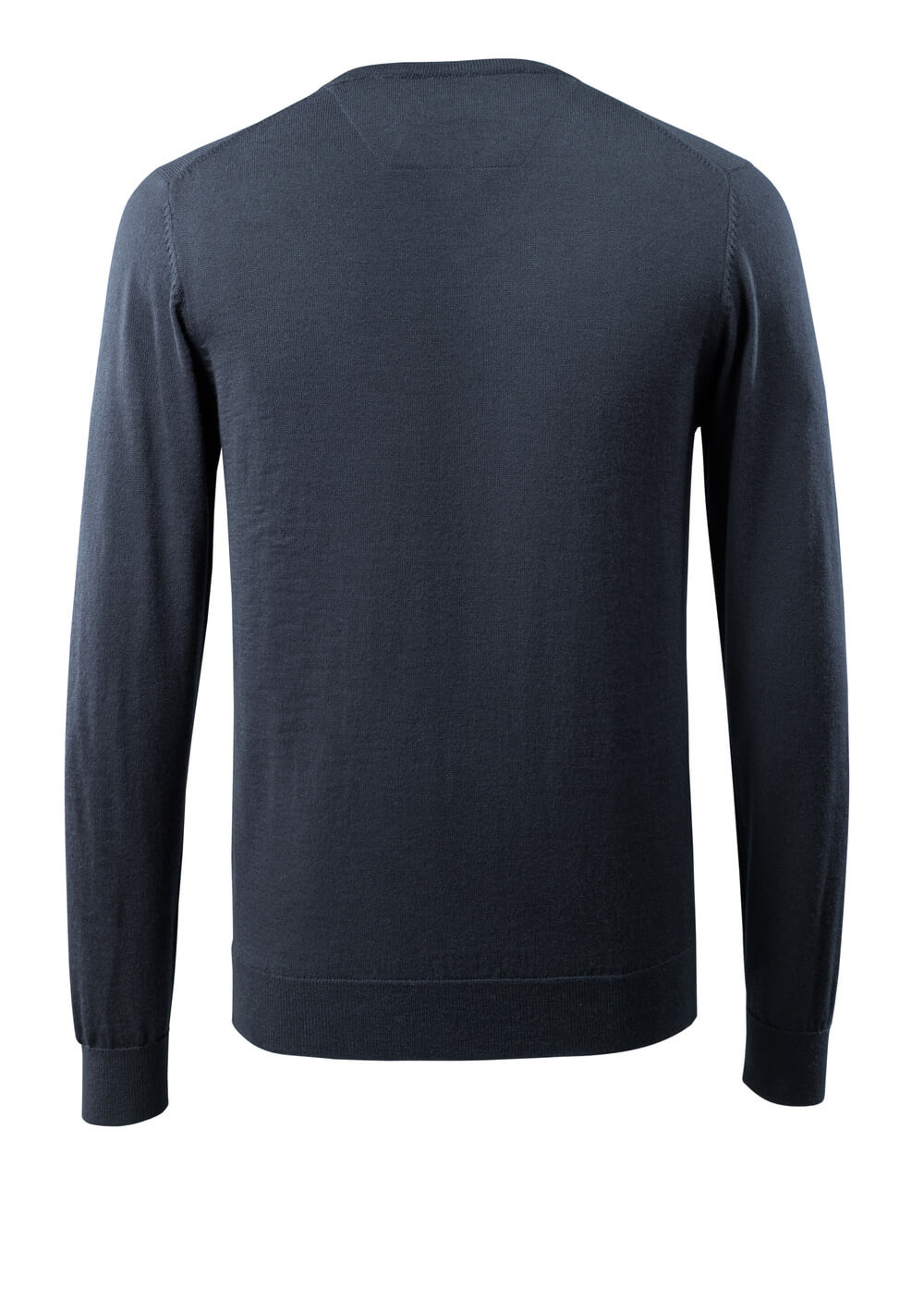 Knitted Jumper v-neck, with merino wool