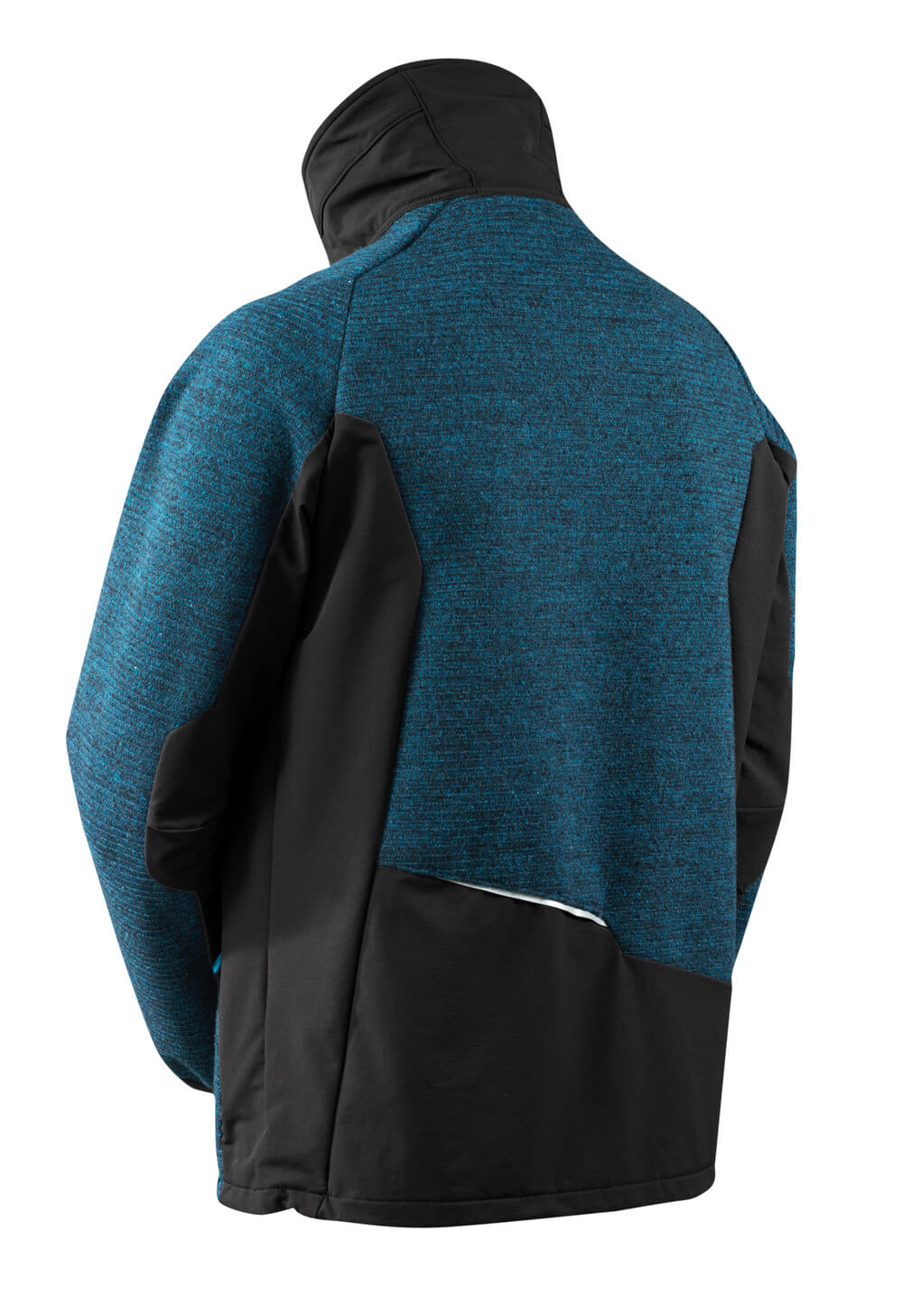 Knitted Jacket, half zip, membrane